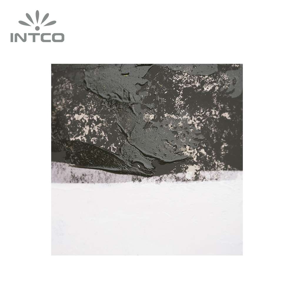 the neutral color details of Intco abstract framed wall art